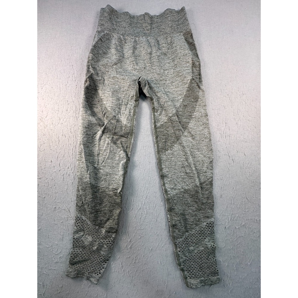 Victoria's Secret PINK Seamless Leggings Womens Medium Heather Gray Yoga Workout